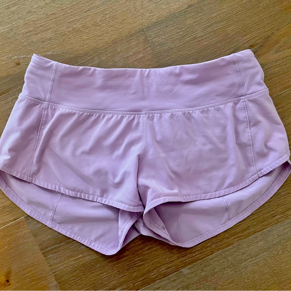 Lululemon speed up low rise lined short 2.5”